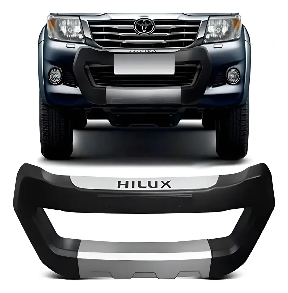 Overbumper Delantero para Toyota Hilux 2012–2015 – Modelo Boca de Payaso