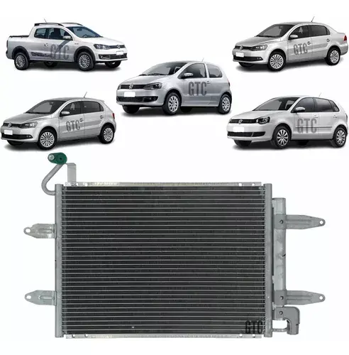 Condensador Volkswagen Fox,gol,polo,saveiro,voyage2003-2016