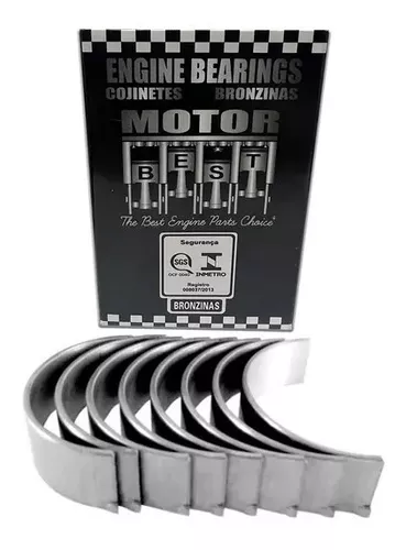 Juego de rodamientos de biela sobremedida +0.25 mm
