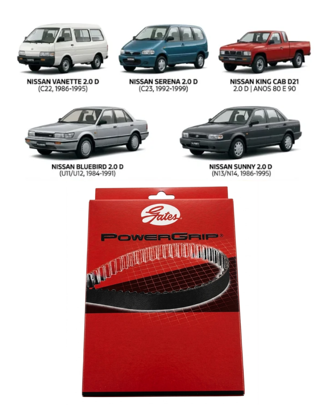 Correa de Distribución Gates 5318XS (PowerGrip®)