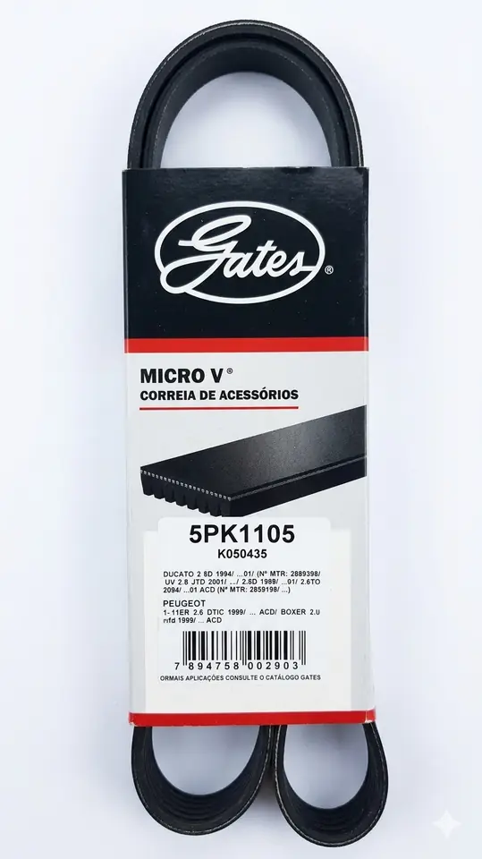 Correa de Accesorios Gates Micro-V 5PK1105