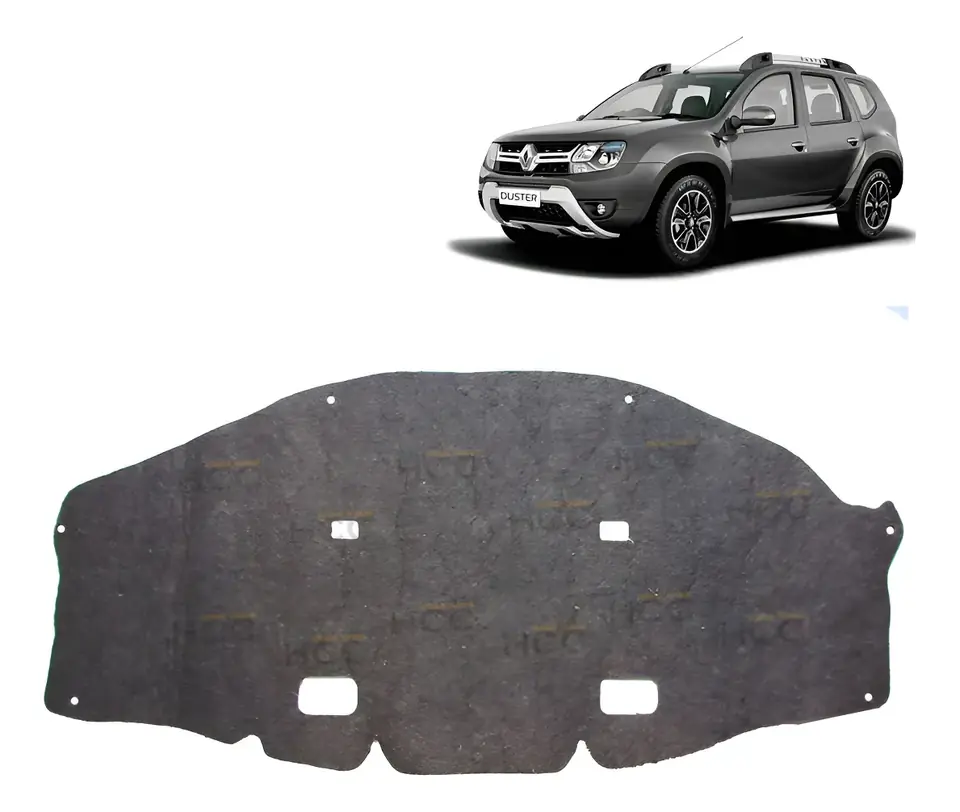 Kit de revestimiento aislante y clips para el capó del Duster (2011–2014)