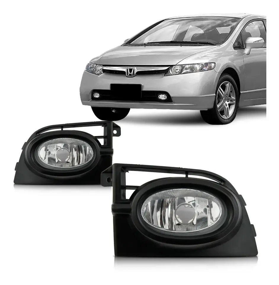 Par de faros camineros para Civic 2007 2008