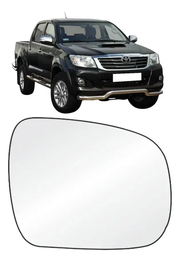 Cristal de espejo retrovisor derecho para Toyota Hilux 2005–2011