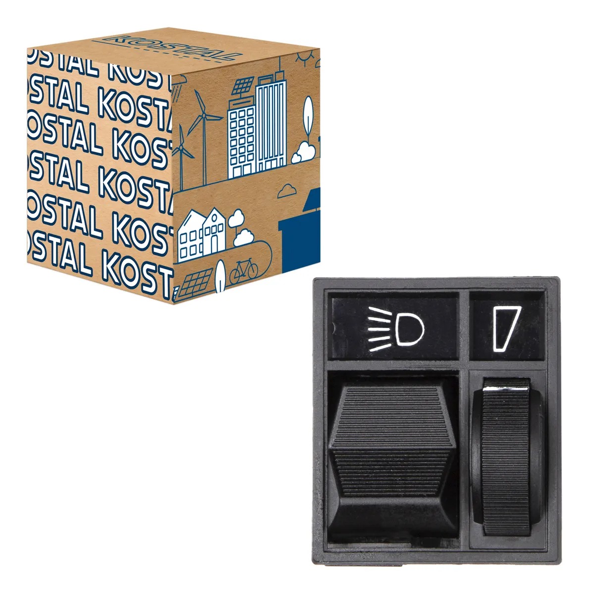Interruptor de Luz Ford Pampa / Del Rey – Kostal Original