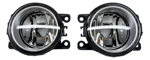 Par de faros delanteros de cristal