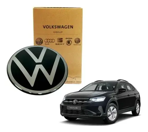 Emblema delantero vw nivus  modelo acc original