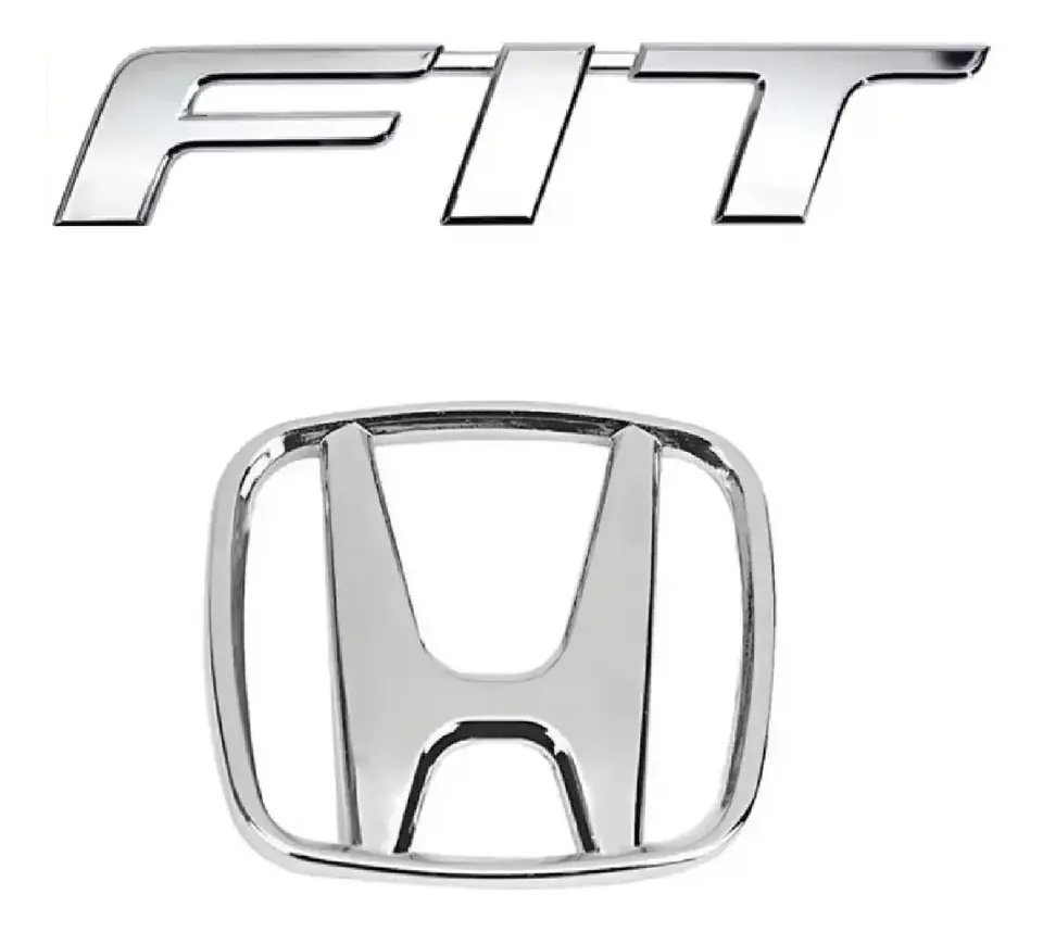 Fit Emblems Logo Cromo Trasero  2018 2019 2020 2021