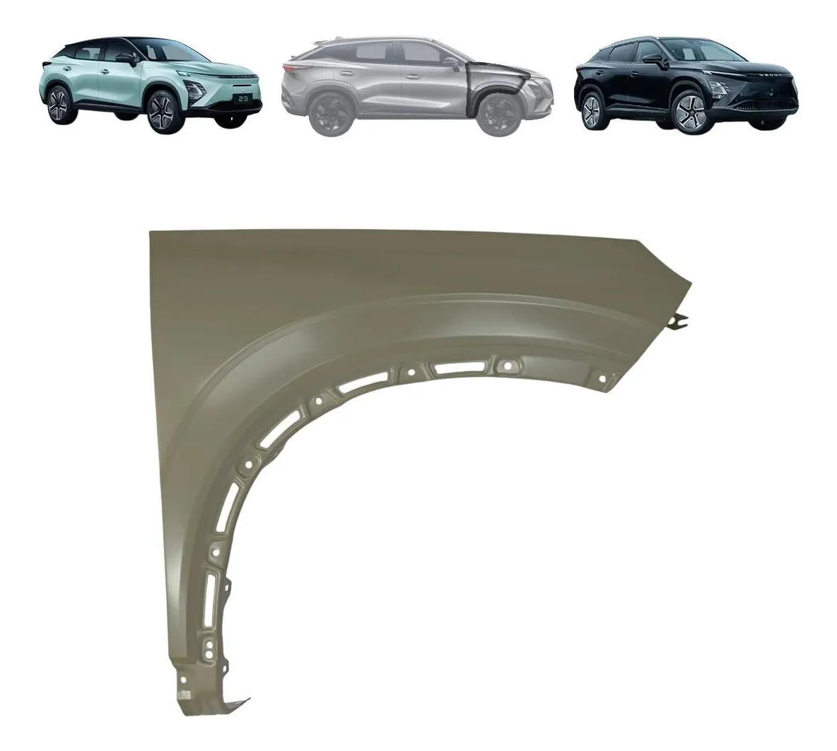 Guardabarros Omoda E5 2025 a 2026 lado derecho