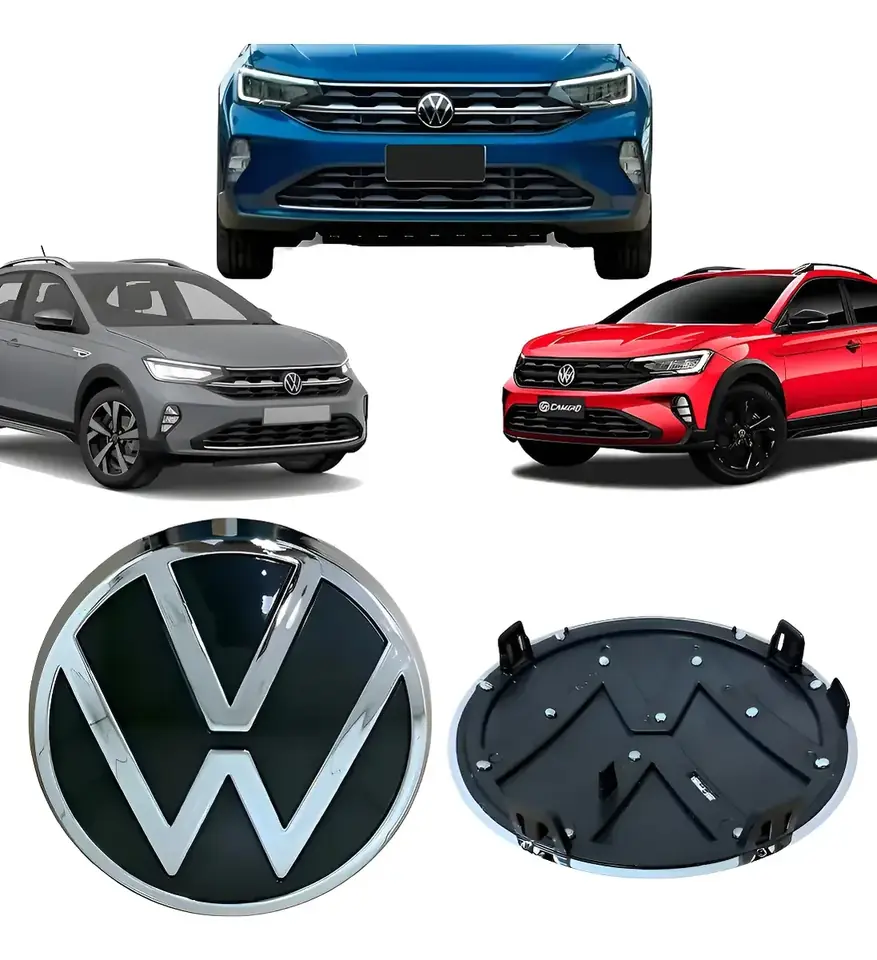 Emblema de parrilla delantera para VW Nivus 2021 2022 2023