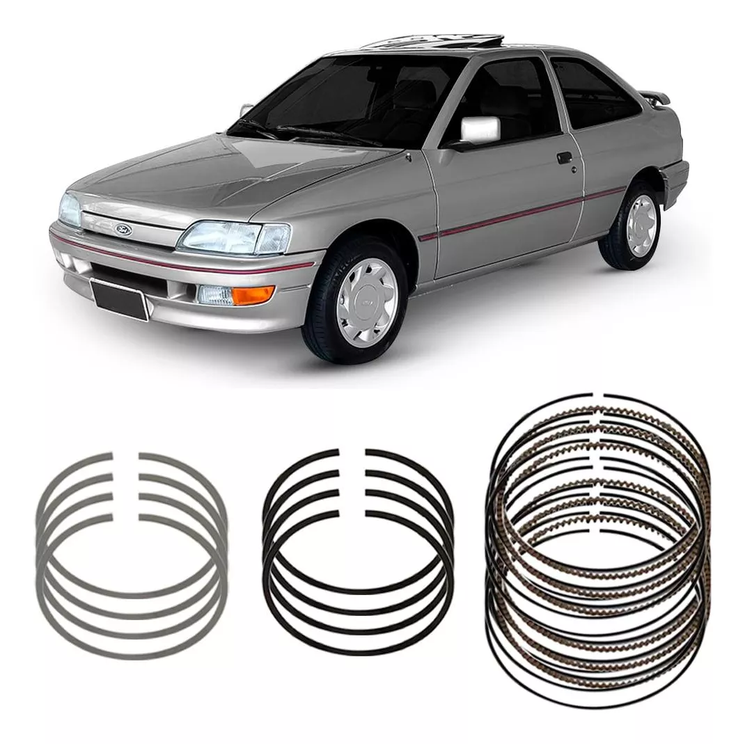 Juego Aros Segmento Std Ford Escort 85 86 87 88 89 90 91 92
