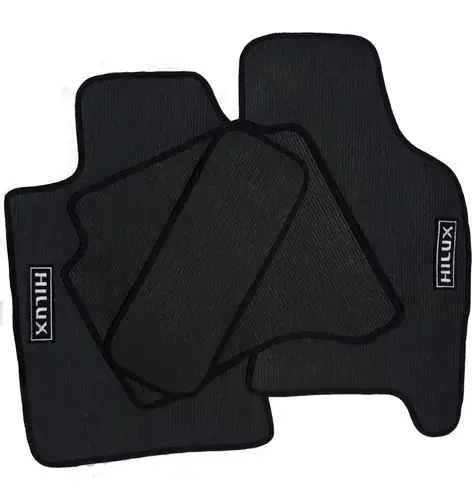 Juego De Alfombras De Pvc Para Toyota Hilux 2008 2009 2010 2011 2012