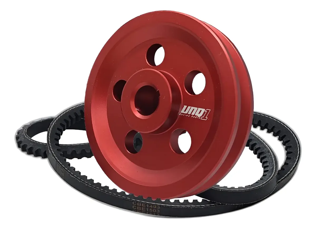 Polea de Alternador para Fusca / Motores VW Refrigerados por Aire – Unique1 + Correa V 910