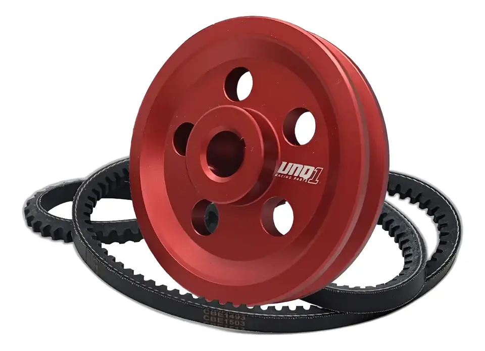 Polea de Alternador para Fusca / Motores VW Refrigerados por Aire – Unique1 + Correa V 910