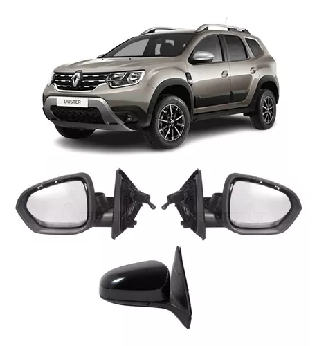 Par De Retrovisores Renault Duster Oroch Manual 2021 22/23 Le/ Ld