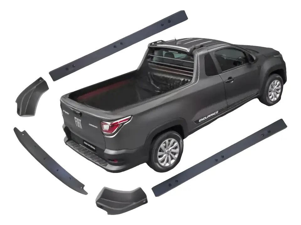 Kit de marco de cabina simples Fiat Strada 2021 - 2025