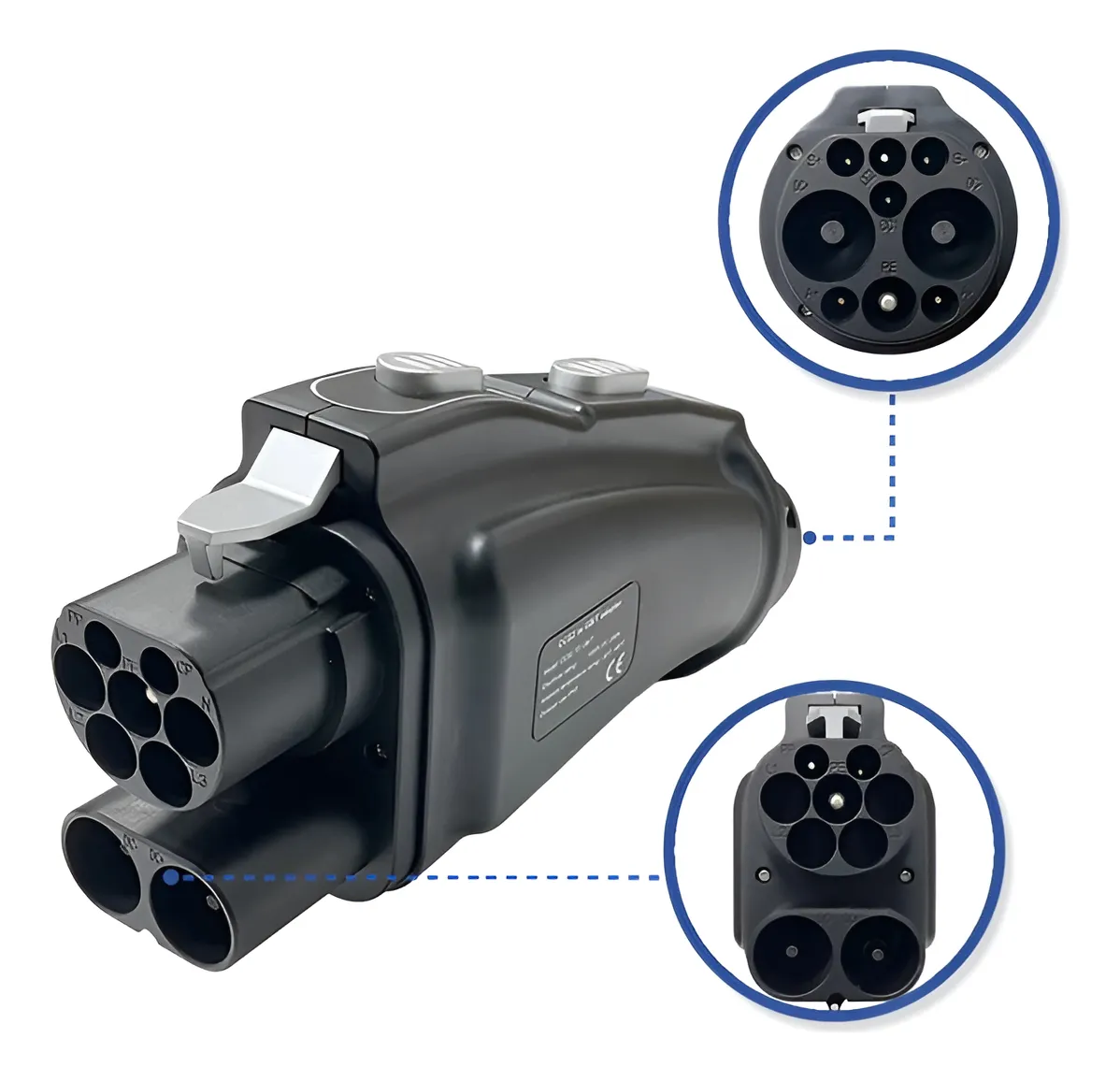 Adaptador de carga rápida GBT de corriente continua a CCS2