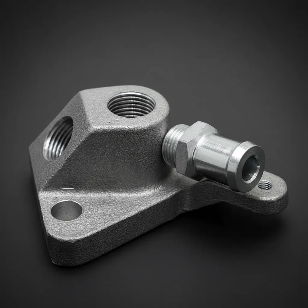 Adaptador de colector de admisión para Ford Ka, Fiesta, Courier (Endura)