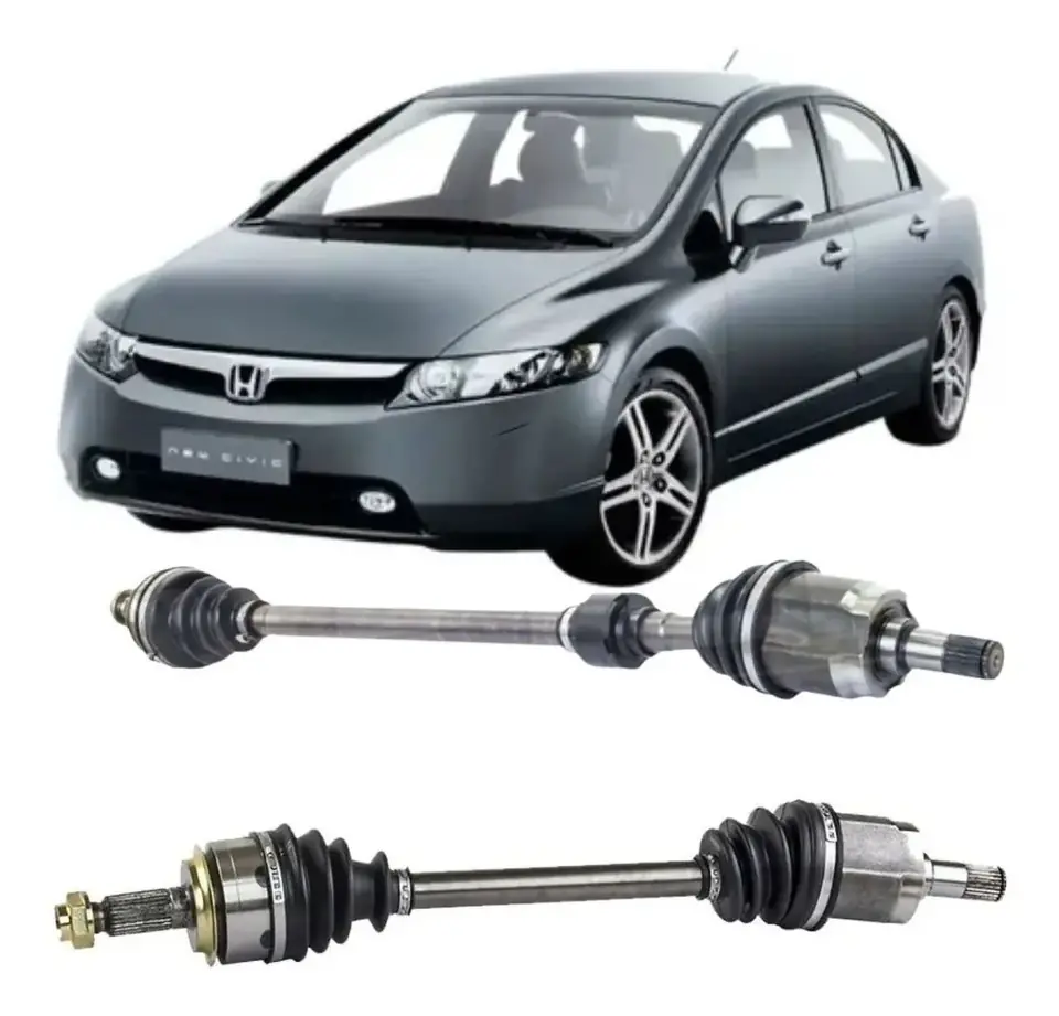 Par de semiejes para Honda Civic 1.8 automático (2006–2011)