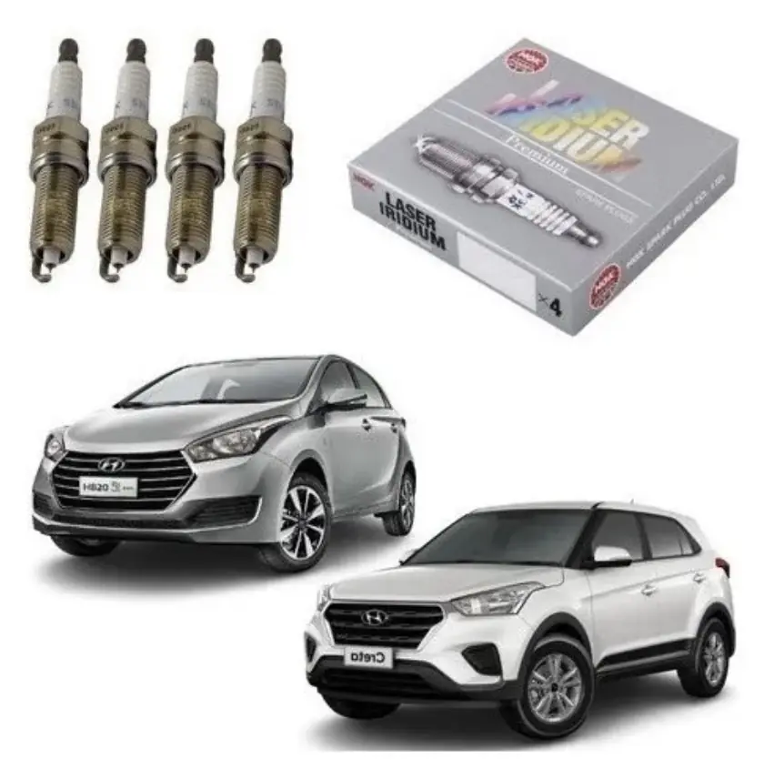 Juego De Velas De Iridio Creta Hb20 Hb20s 1.6 16v 2016 a 2021
