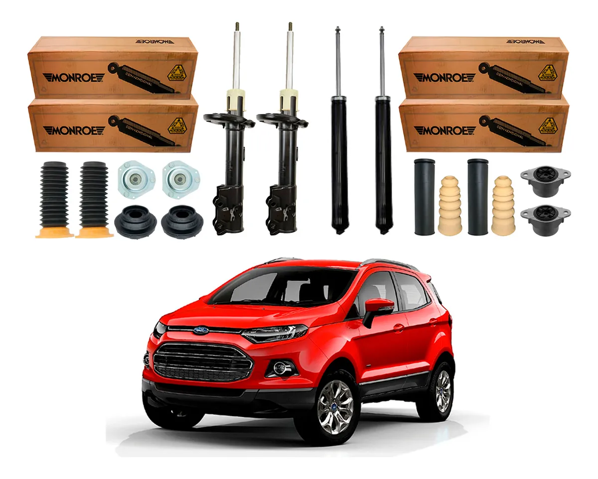 Kit de 4 amortiguadores delanteros y traseros