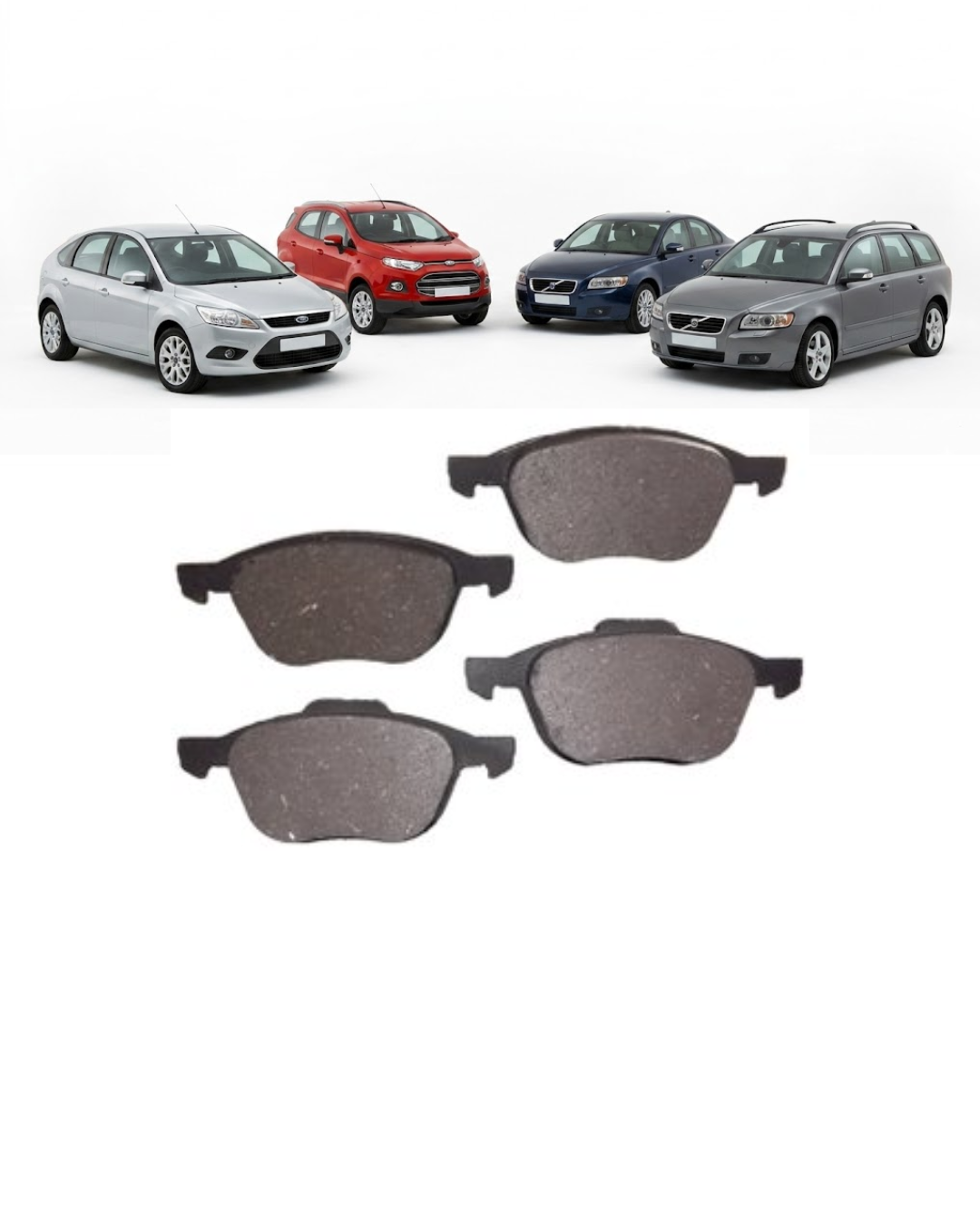 Juego de Pastillas de Freno — Speed Brake (Ford Ecosport, Focus / Volvo S40, V50)