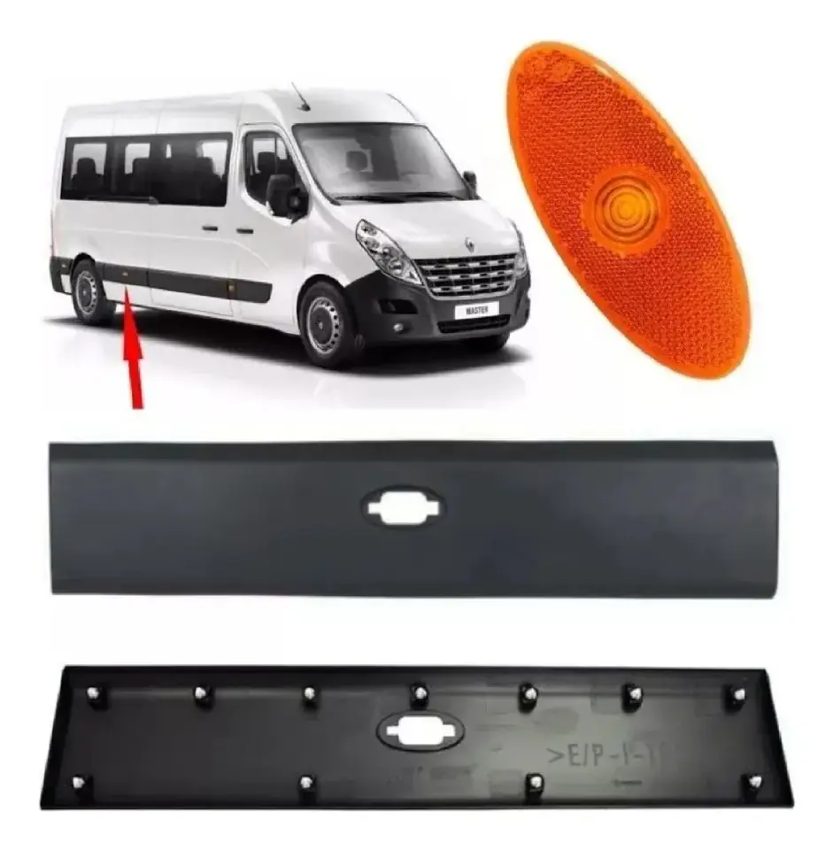 Moldura lateral derecha renault master