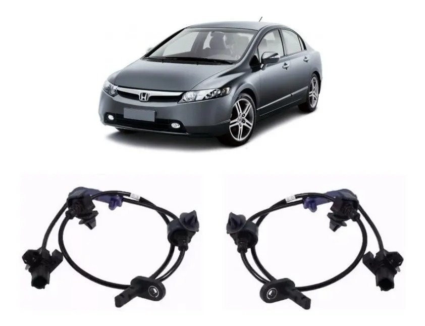 Par Sensor Abs Delantero Civic 2007 2008 2009 2010 2011