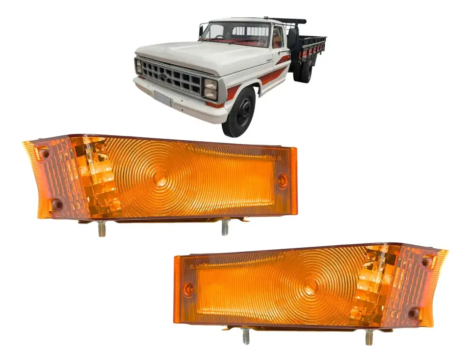 Par de intermitentes de flecha para luces delanteras F1000 F4000 84/91 Ambar