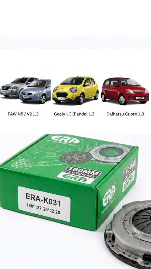 Kit de Embrague 180mm (Placa y Disco) - ERA-K031