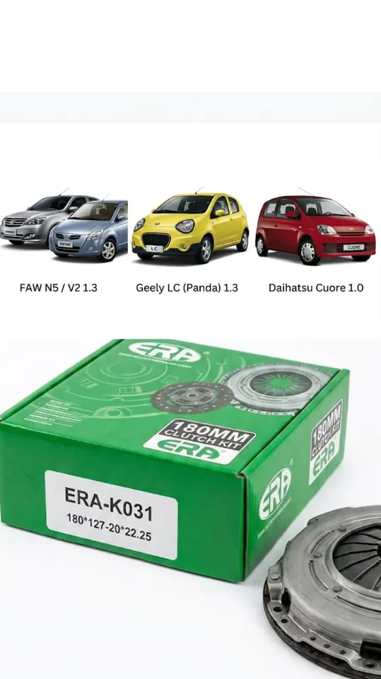 Kit de Embrague 180mm (Placa y Disco) - ERA-K031