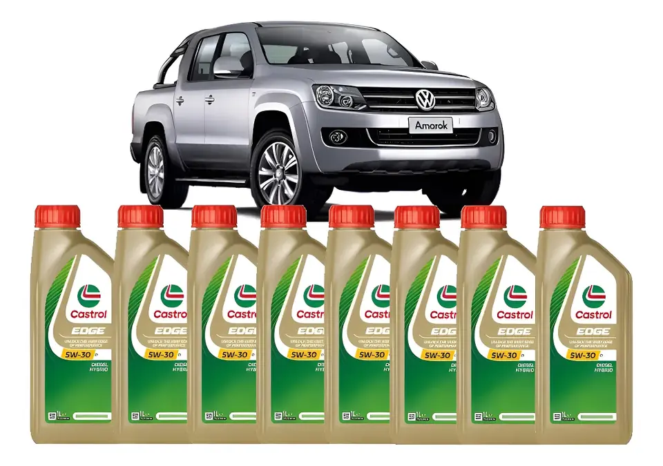 Kit Cambio Aceite Amarok Castrol Edge 5w30 Volkswagen Diesel