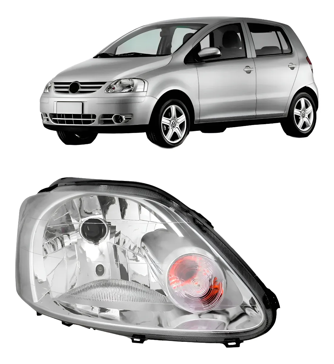 Faro delantero Volkswagen Fox