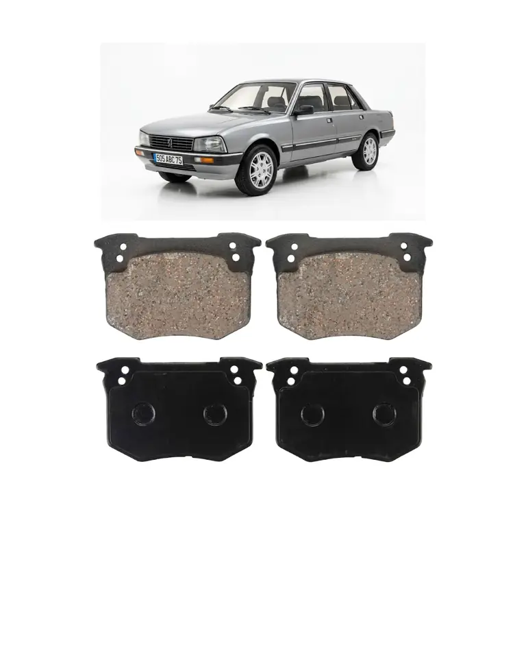 Juego de Pastillas de Freno Delantero — Peugeot 505 Importado (Modelos hasta 1996)