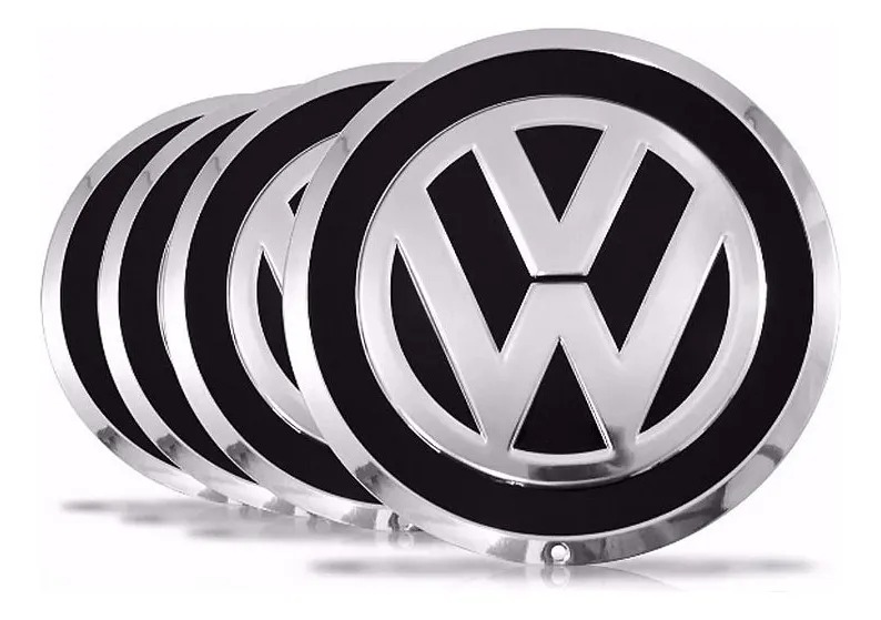 Juego Centro de ruedas VW Up emblema