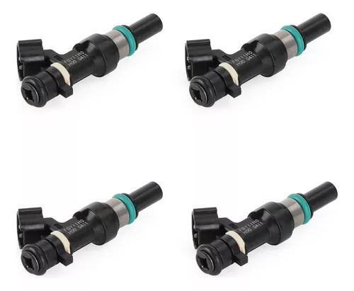 4 Inyectores De Combustible Para Nissan Micra K13 2010-16