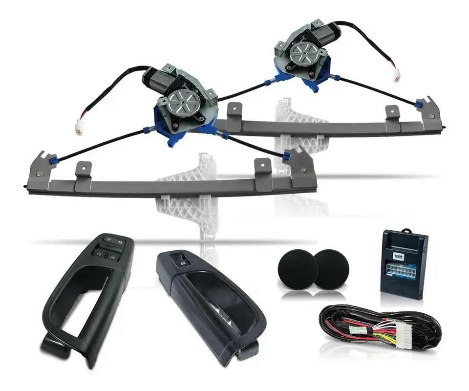 Kit de elevalunas eléctricos delanteros para Gol G5/G6/G7 y Voyage (Smart/One-Touch)