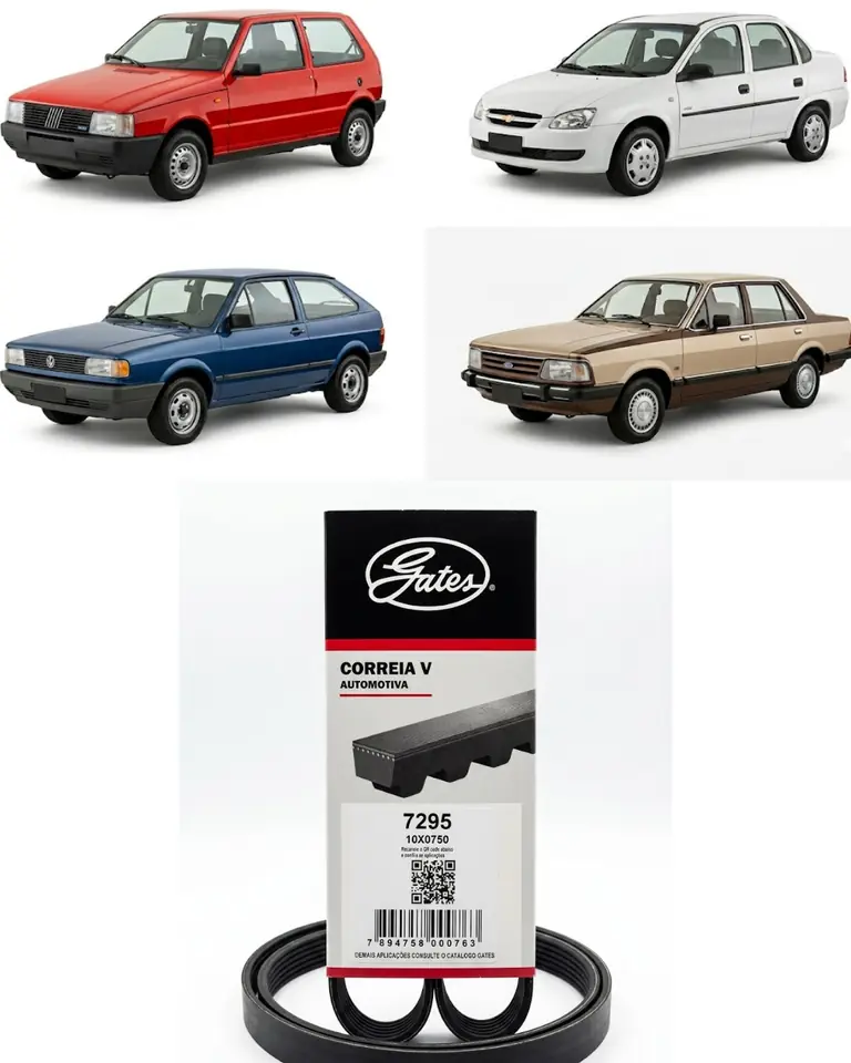 Correa en V Automotriz Gates 7295 (10X0750)