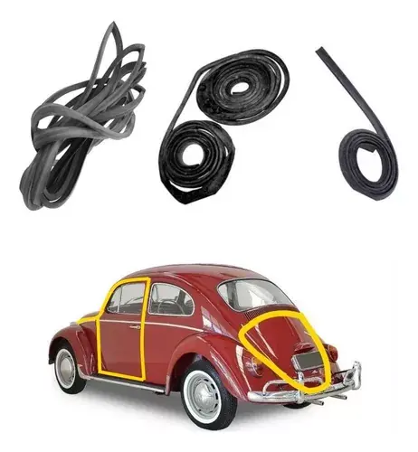Kit Gomas Capo Puerta y Tapa Motor Escarabajo Todos