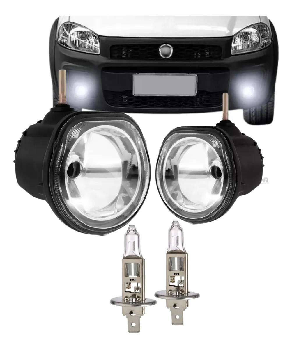 Par de faros auxiliares (camineros/milha)