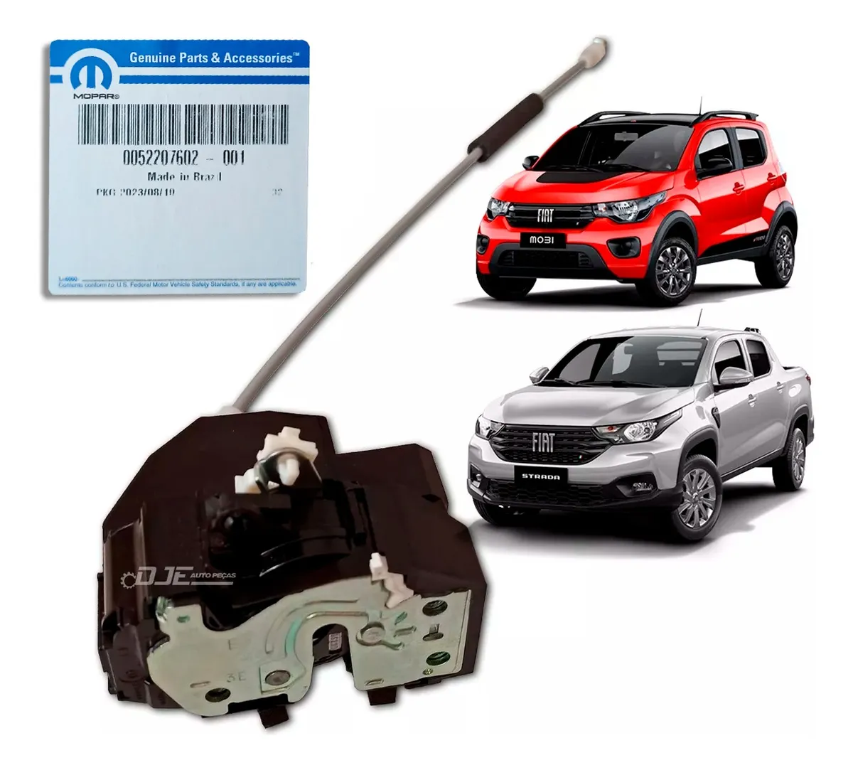 Cerradura Eléctrica Delantera Izquierda Fiat Mobi / Nueva Strada / Ram 700 – Mopar