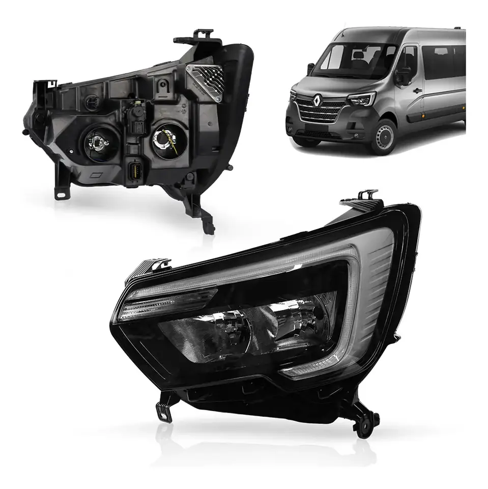 Faro renault master 2022 2023 precio unitario (derecho/izquierdo)