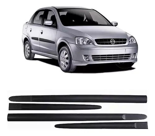 Kit de Molduras Laterales para Chevrolet Corsa Hatch / Sedan 4 Puertas