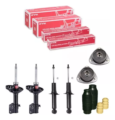 Kit de 4 Amortiguadores a Gas con Kits de Montaje