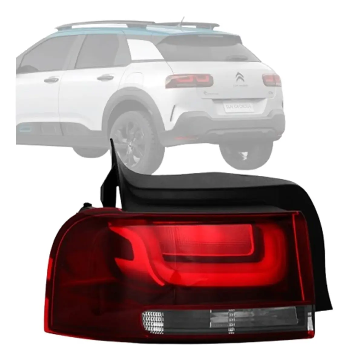 Farol/Lanterna Trasera Externa de Esquina para Citroën C4 Cactus 2019–2024