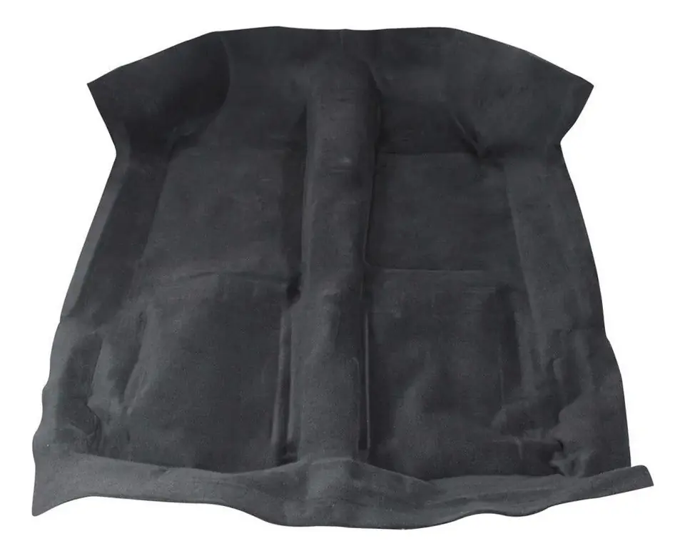 Alfombra de moqueta gris oscuro para Passat 76-83