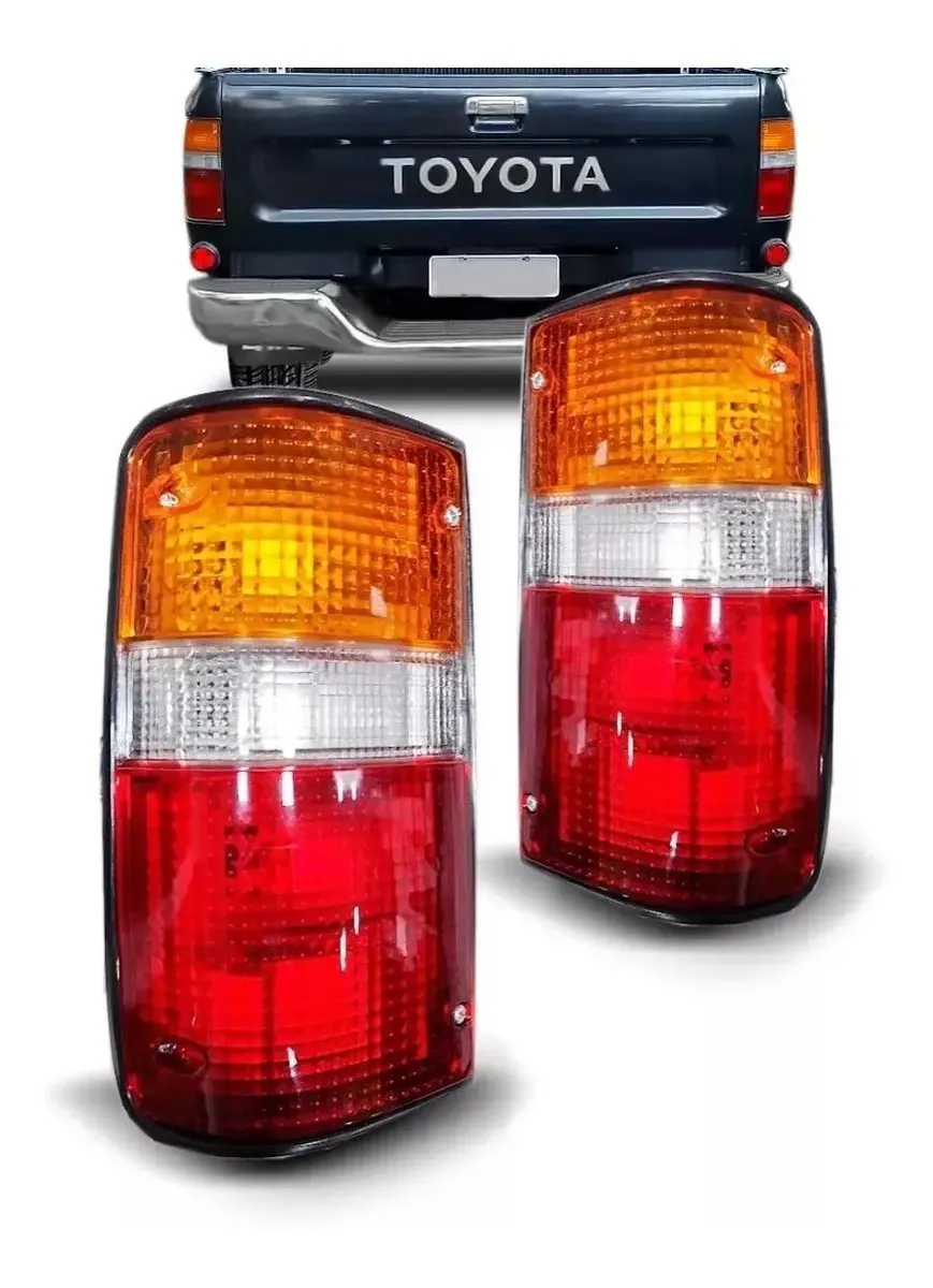 Juego de faros traseros