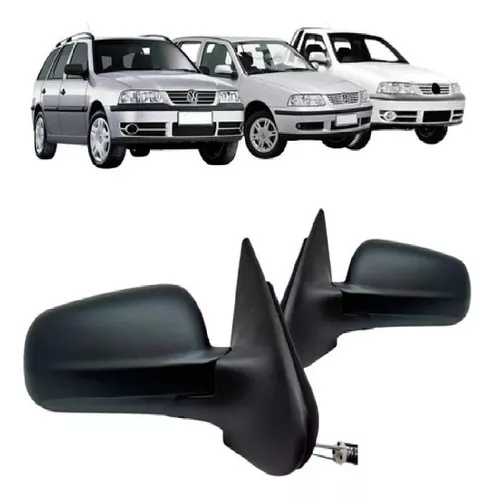 Par De Retrovisores Gol Parati Saveiro 99 A 08 G3 E G4 C/c 2p