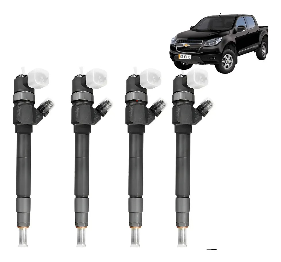 Kit de 4 Inyectores para Chevrolet S10 y Trailblazer 2.8 180cv Diesel 2011/2015