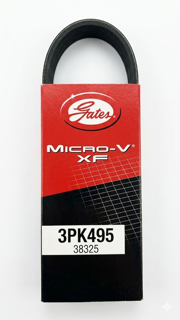 Correa de Accesorios Gates Micro-V XF 3PK495 / 38325